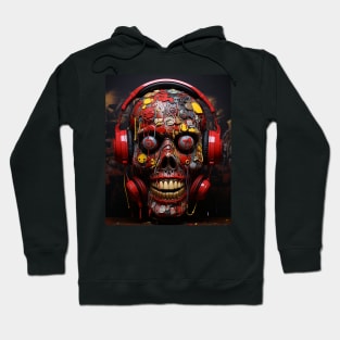 Graffiti Artist Skull Tag Urban Street Art Rap Hoodie